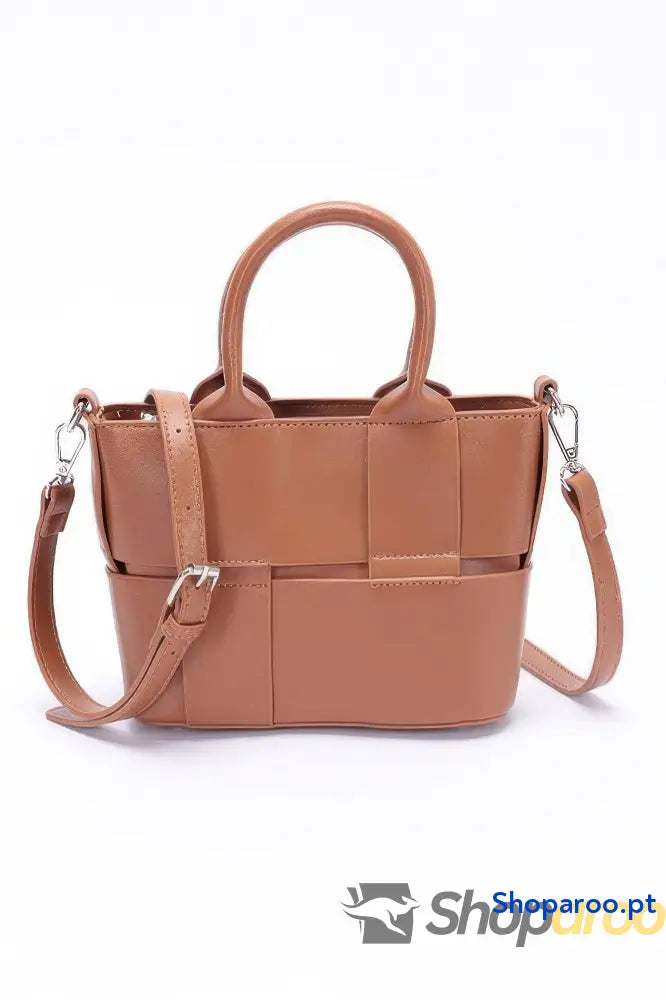 Bolsa tote em pele sintética