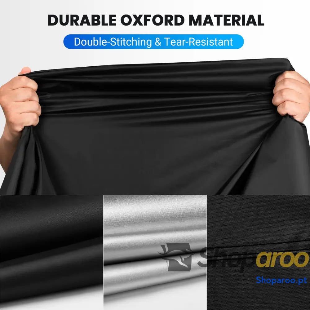 Favoto Capa para Moto Oxford Impermeável Protetora à Prova de Sol Chuva Poeira Vento Neve e Excrementos Pássaros ao Ar