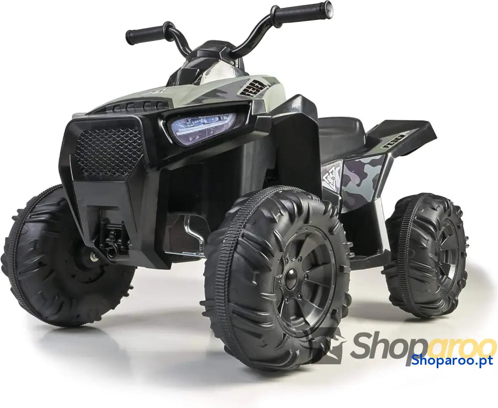 FEBER Quad Boxer Veículo elétrico a bateria 12 V Verde (Famosa 800012541) Versão anterior