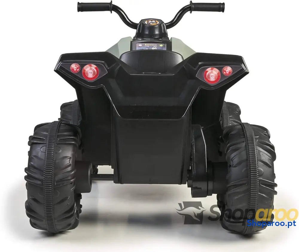 FEBER Quad Boxer Veículo elétrico a bateria 12 V Verde (Famosa 800012541) Versão anterior