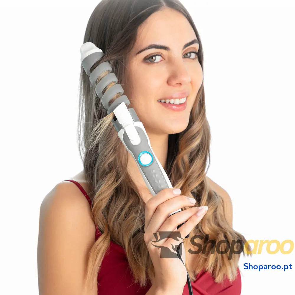 Ferro de Ondulação Espiral Cerâmica Spihair InnovaGoods