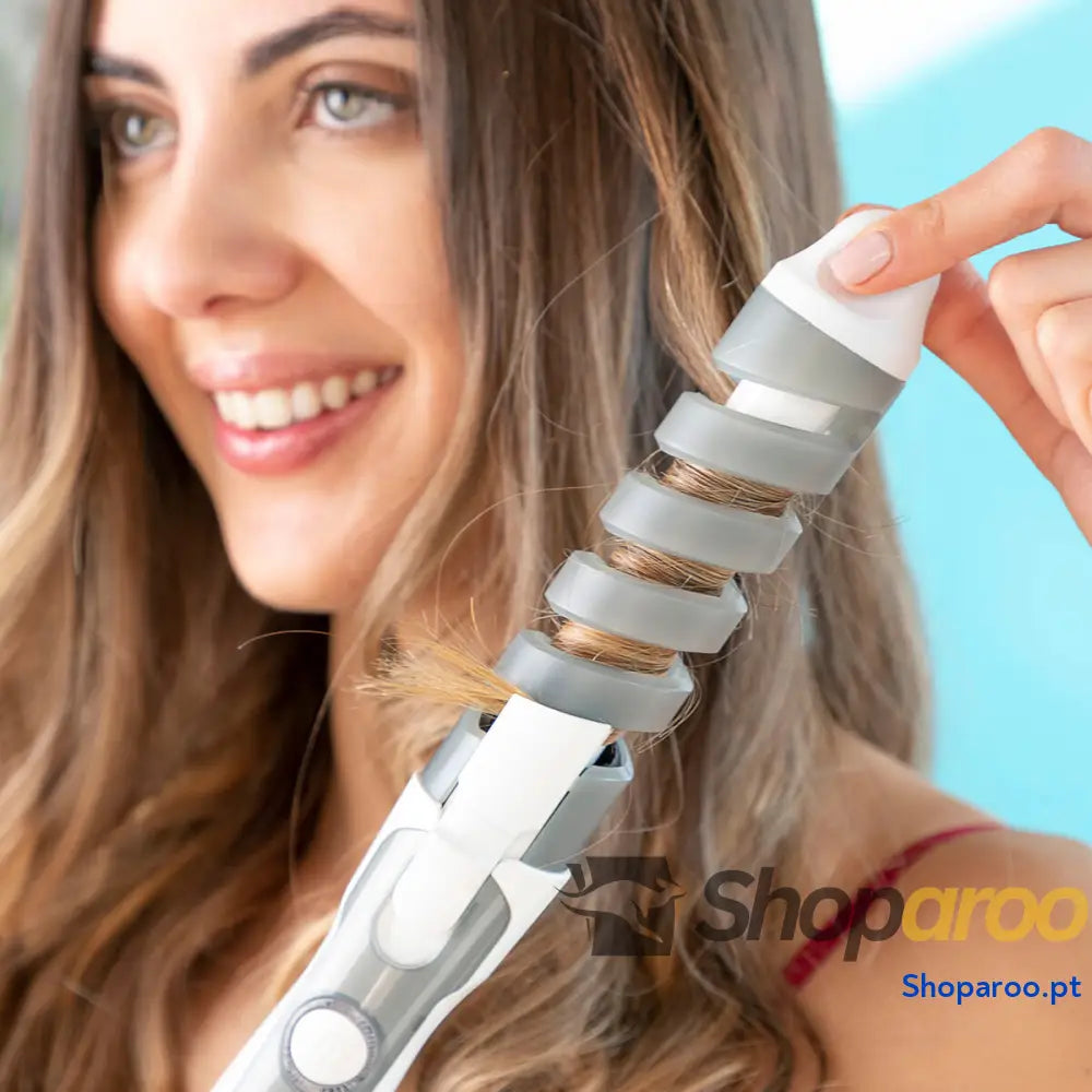 Ferro de Ondulação Espiral Cerâmica Spihair InnovaGoods