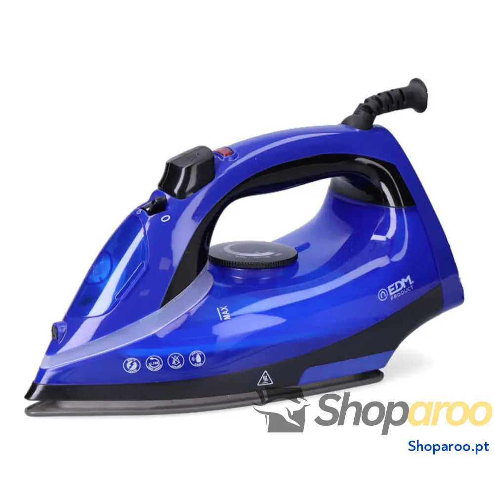 Ferro de Vapor EDM 07713 2000 W 30 x 12,6 16 cm Pequeno