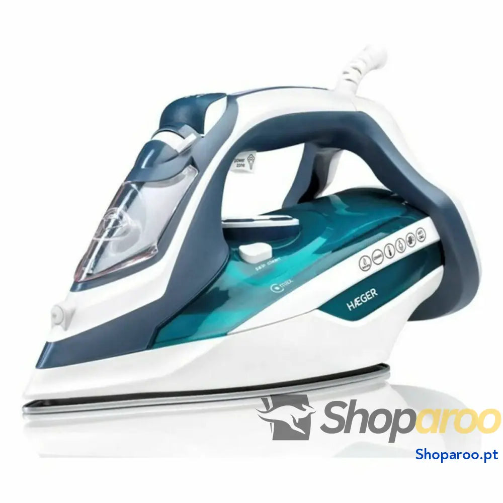 Ferro de Vapor Haeger SI 280.014A 2800W Aço inoxidável