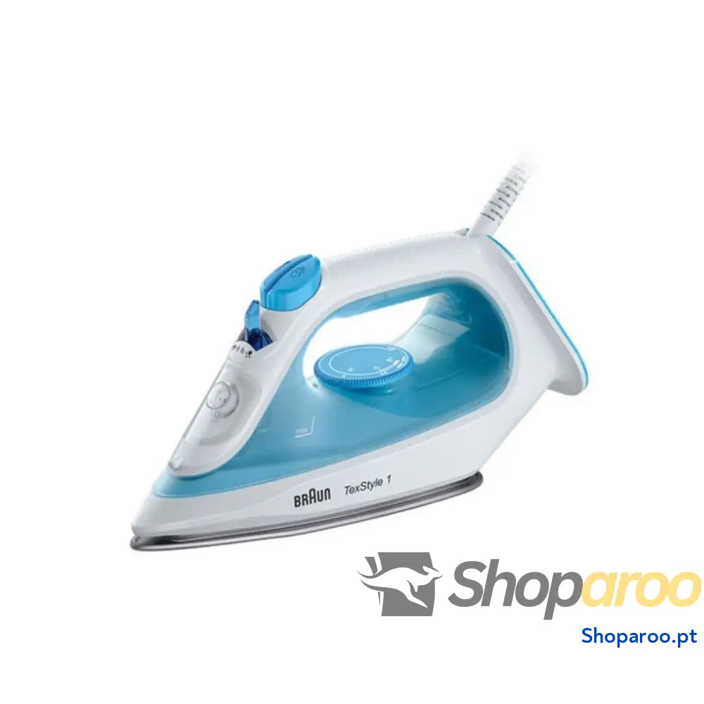 Ferro de viagem a vapor seco Braun TexStyle 1 Branco 2000 W