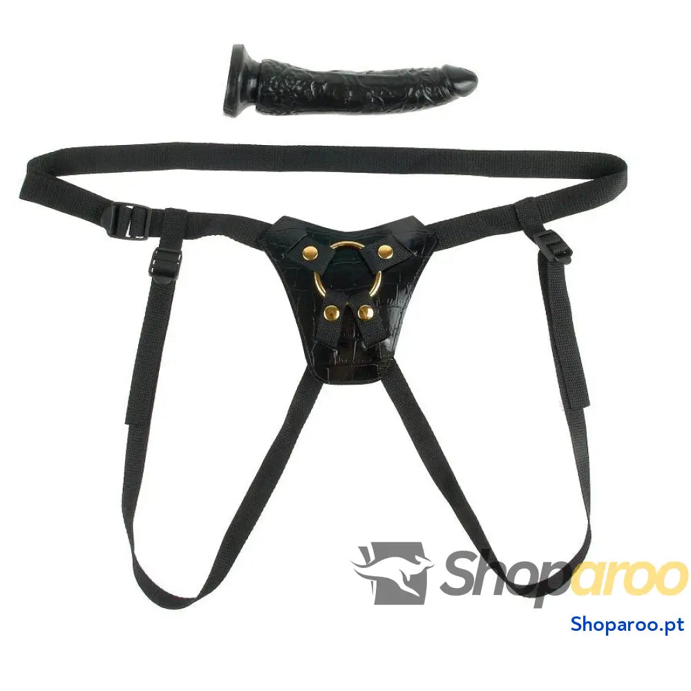 FETISH FANTASY GOLD DESIGNER STRAP ON