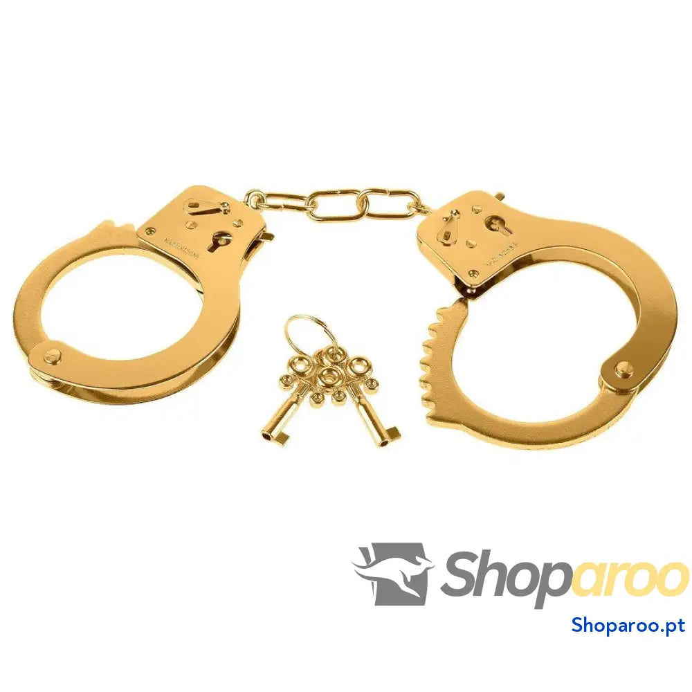 FETISH FANTASY GOLD - METAL CUFFS