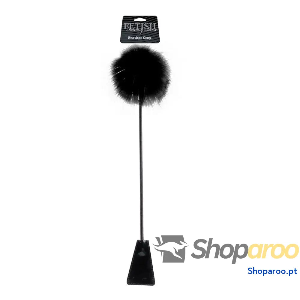 FETISH FANTASY LIMITED EDITION - BLACK FEATHER CROP