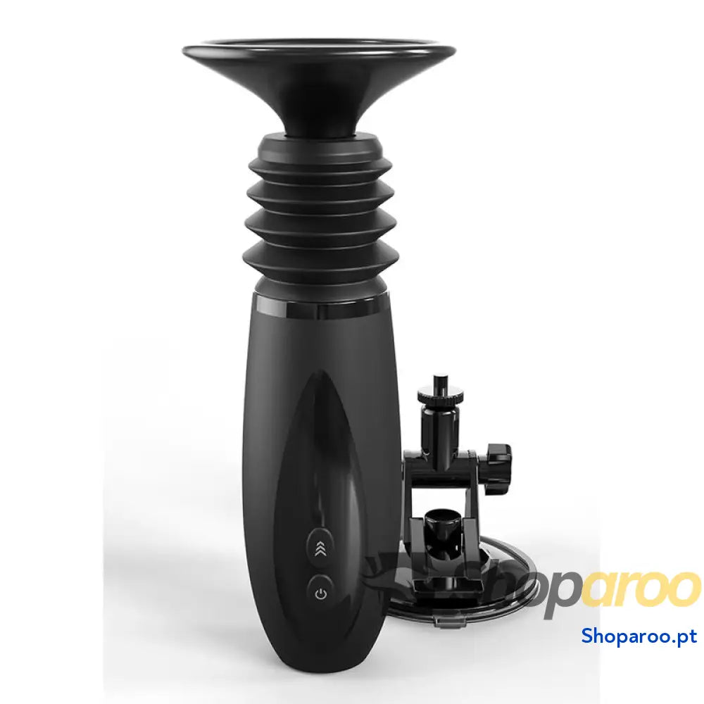 FETISH FANTASY SERIES BODY DOCK THRUSTER DILDO CLAMP COM 7 MODOS DE EMPURRAR PRETO