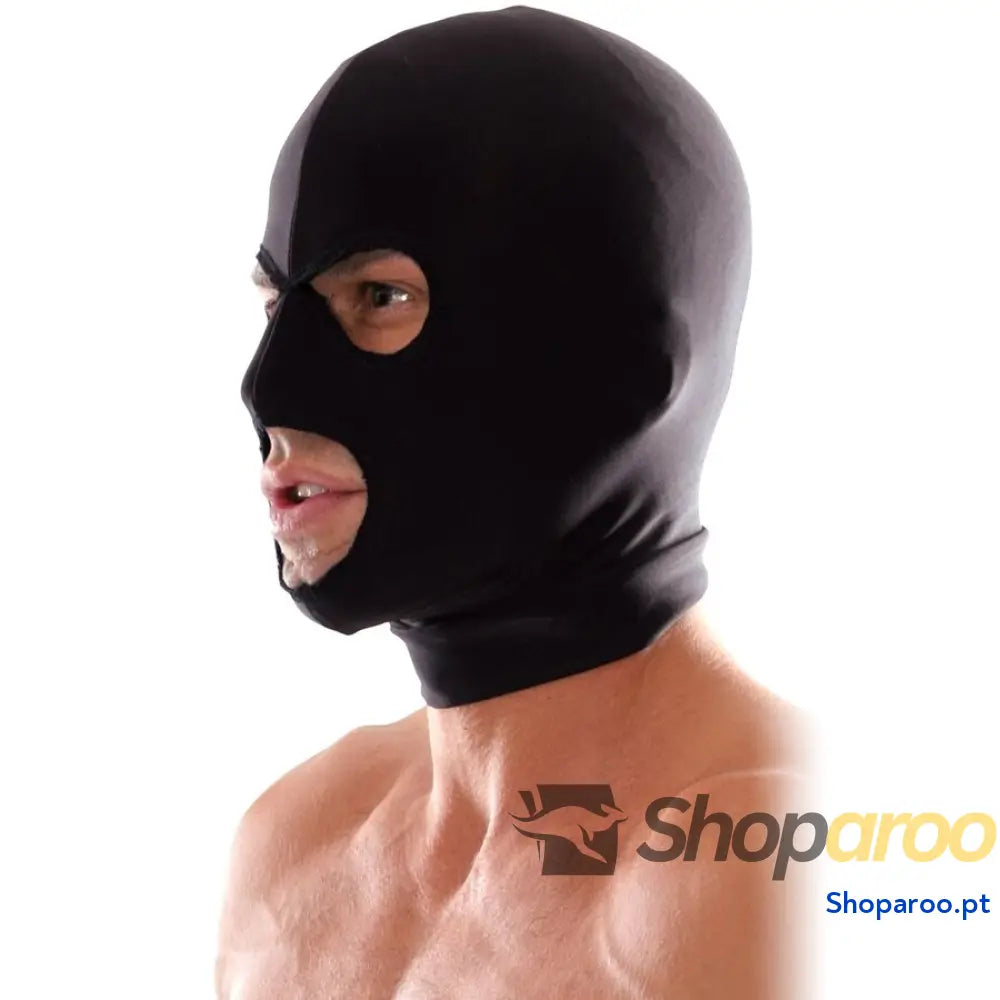 FETISH FANTASY SERIES - CAPUZ DE 3 FUROS SPANDEX