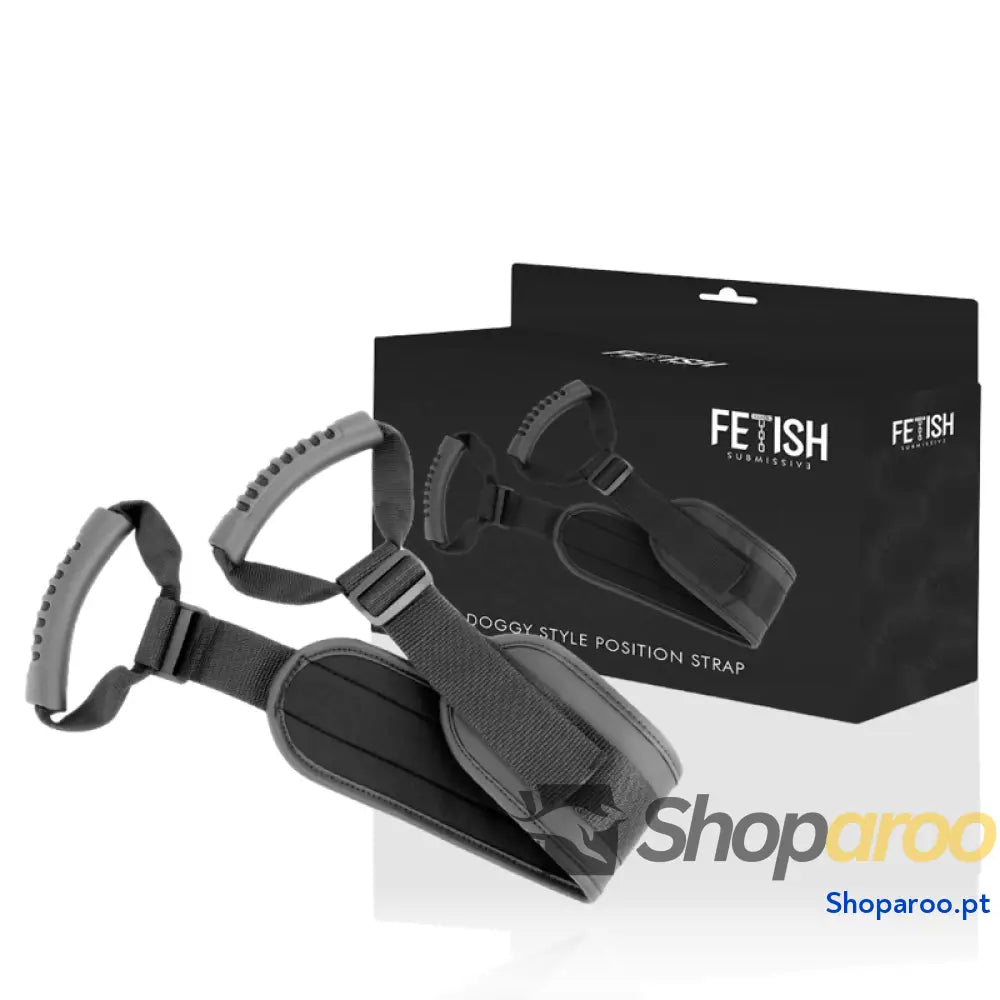 FETISH SUBMISSIVE ARNÊS ESTILO DOGGY COM FORRO DE NOPRENE