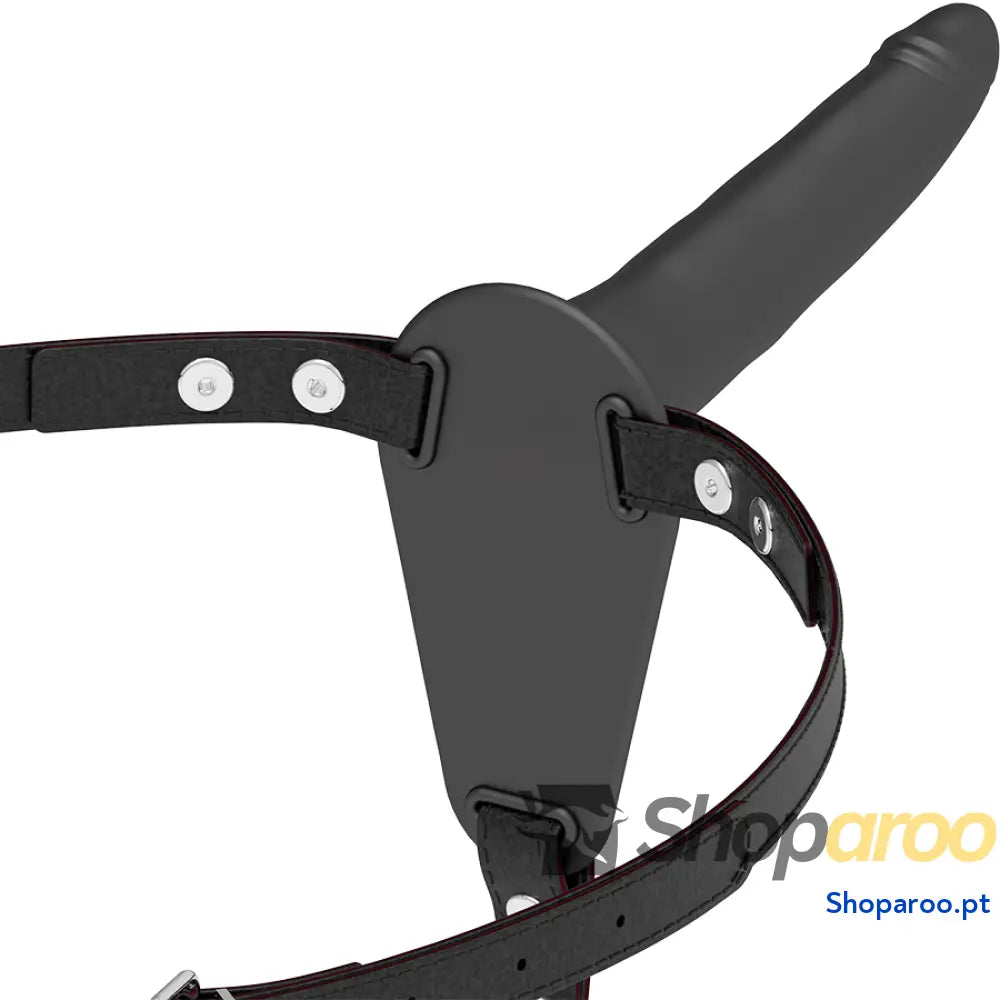 FETISH SUBMISSIVE HARNESS SILICONE PRETO 15 CM