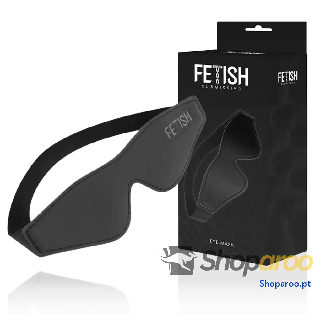 FETISH SUBMISSIVE - MSCARA DE COURO VEGANO COM FORRO DE NOPRENE