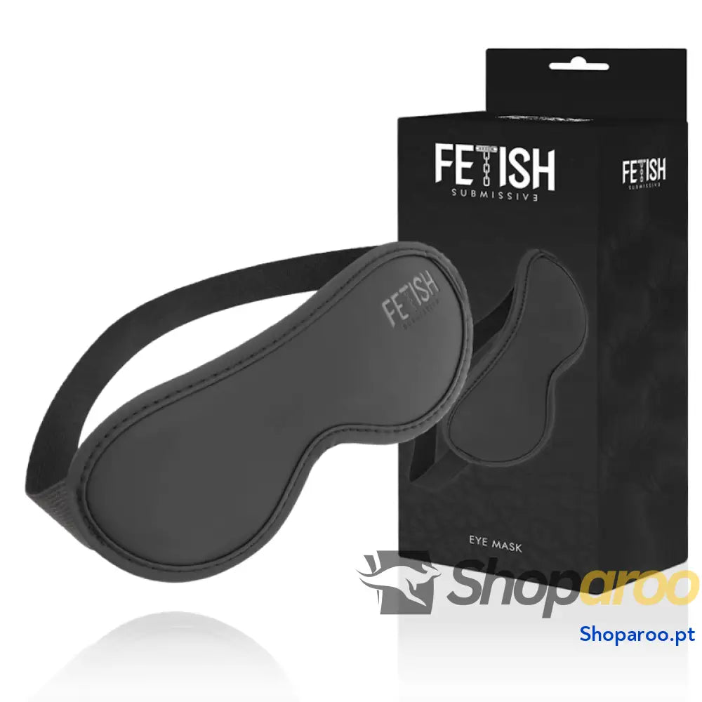 FETISH SUBMISSIVE - MSCARA DE COURO VEGANO II COM FORRO DE NOPRENE