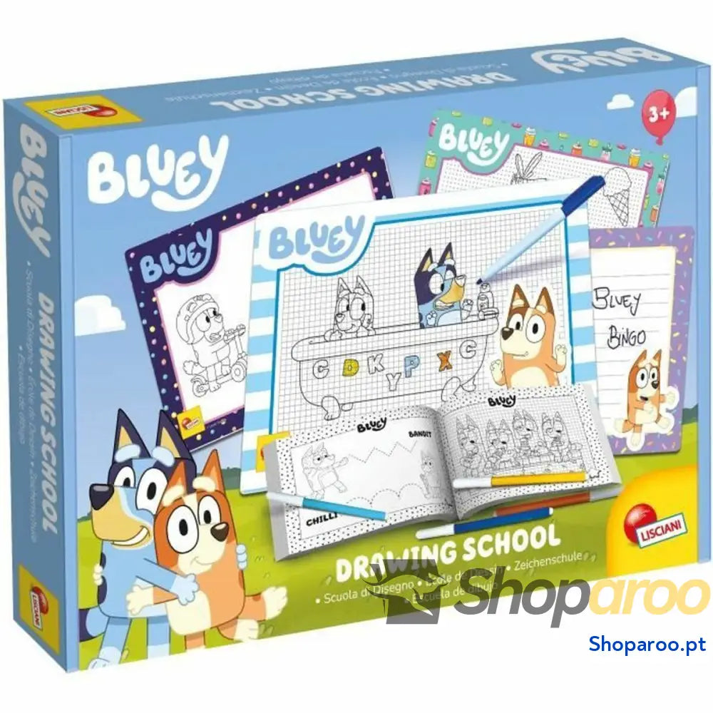 Fichas para desenhar Lisciani Giochi Bluey Multicolor