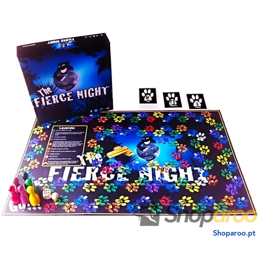 FIERCE GAME O JOGO DE TABULEIRO NOTURNO FEROZ