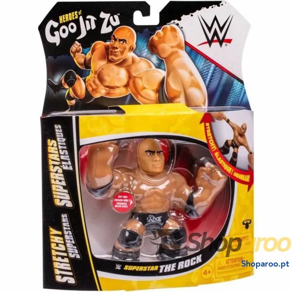 Figura articulada Goo Jit Zu The Rock Homem