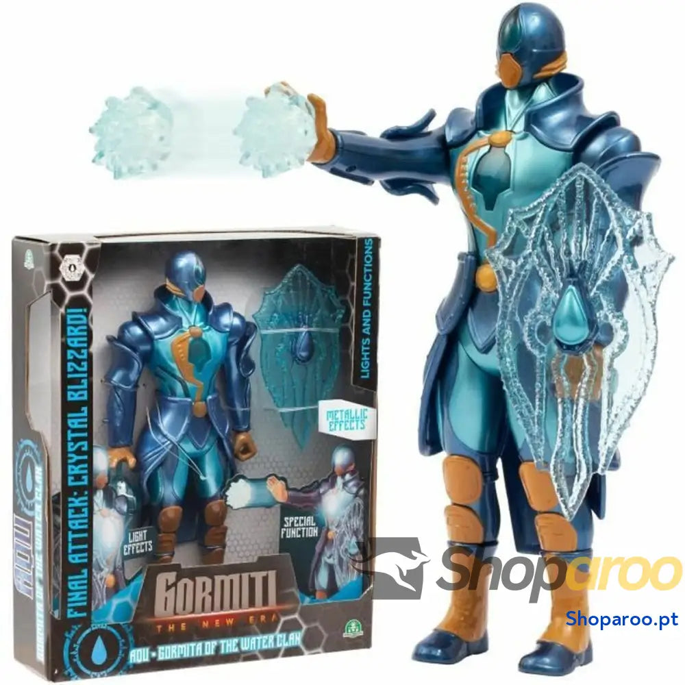 Figura articulada Gormiti Aqu 27 cm