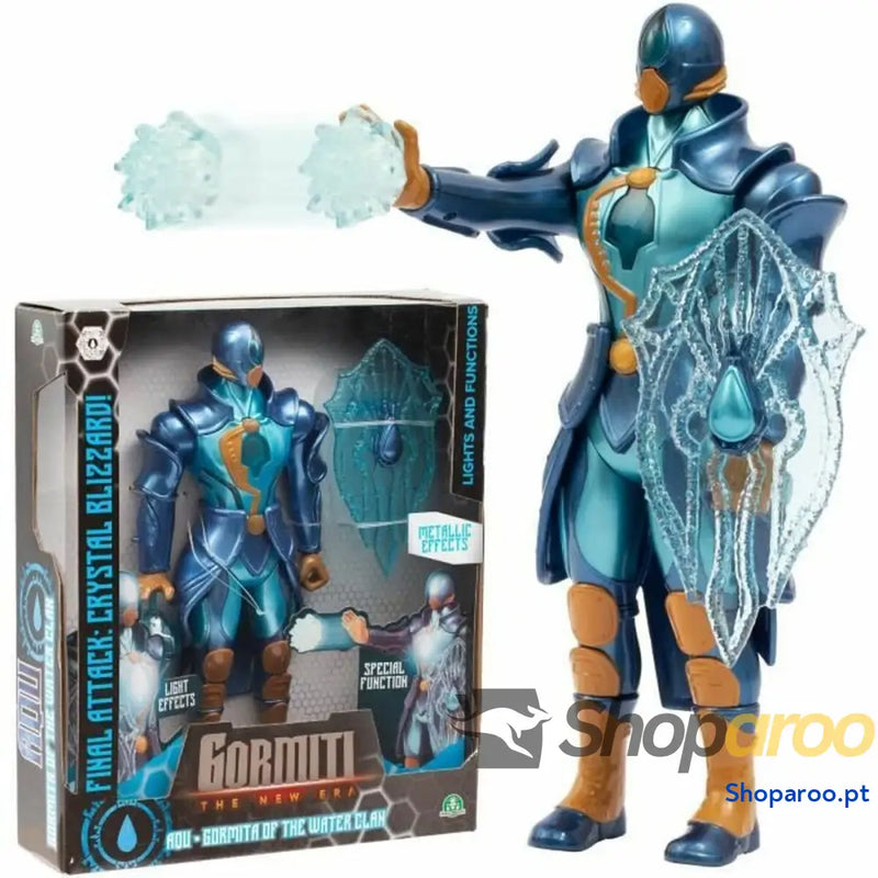 Figura articulada Gormiti Aqu 27 cm
