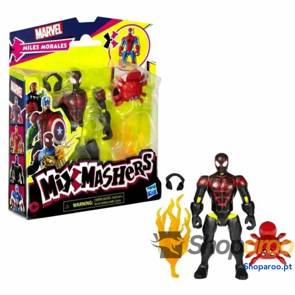Figura articulada Hasbro MixMashers Miles Morales