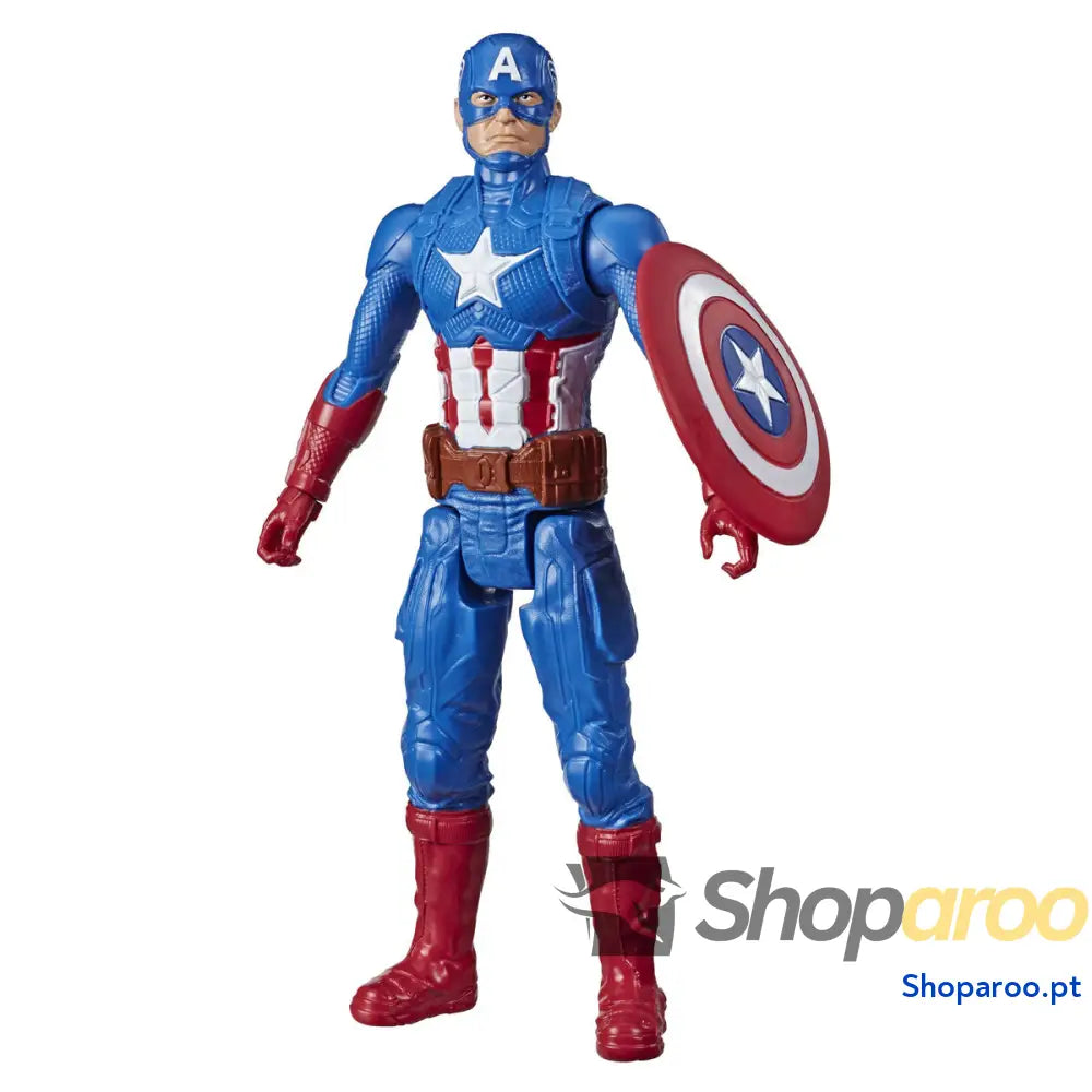 Figura articulada Hasbro Titan Hero Captain America 30 cm