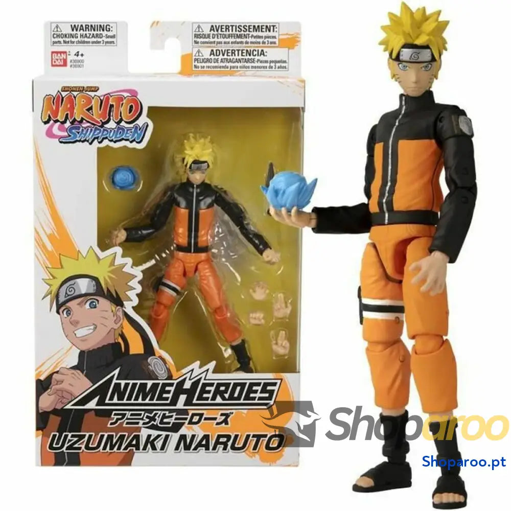 Figura articulada Naruto Uzumaki - Anime Heroes 17 cm