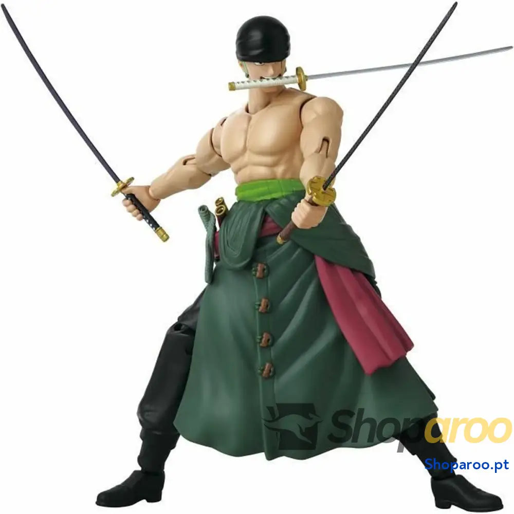 Figura articulada One Piece Anime Heroes: Zoro Style 3 Swords 17 cm