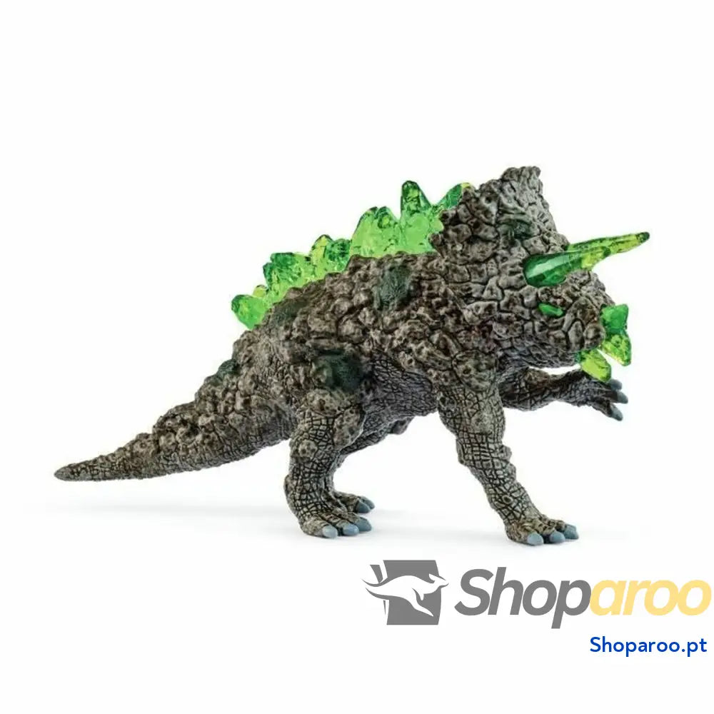 Figura articulada Schleich Figura de piedra de triceratops Eldrador