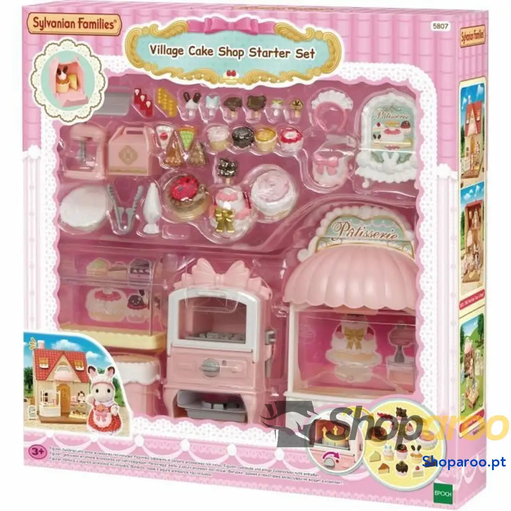 Figura articulada Sylvanian Families La caja de pasteles Pasteleiro