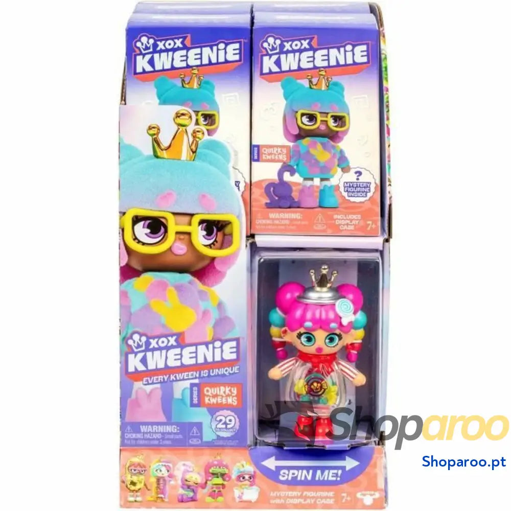 Figura articulada XOX KWEENIE Serie Quirky 13 cm Menina