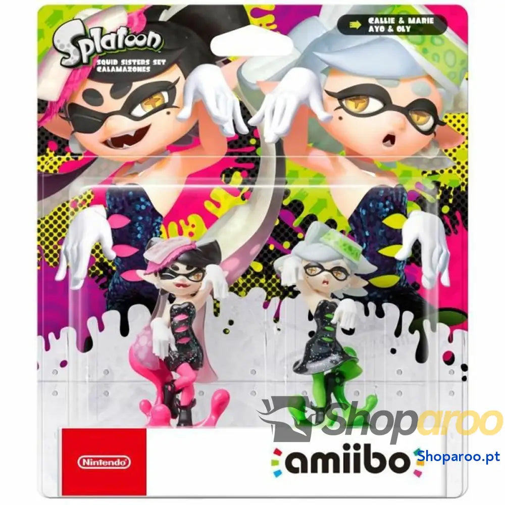 Figura colecionável Amiibo SPLAT. CAL+MAR