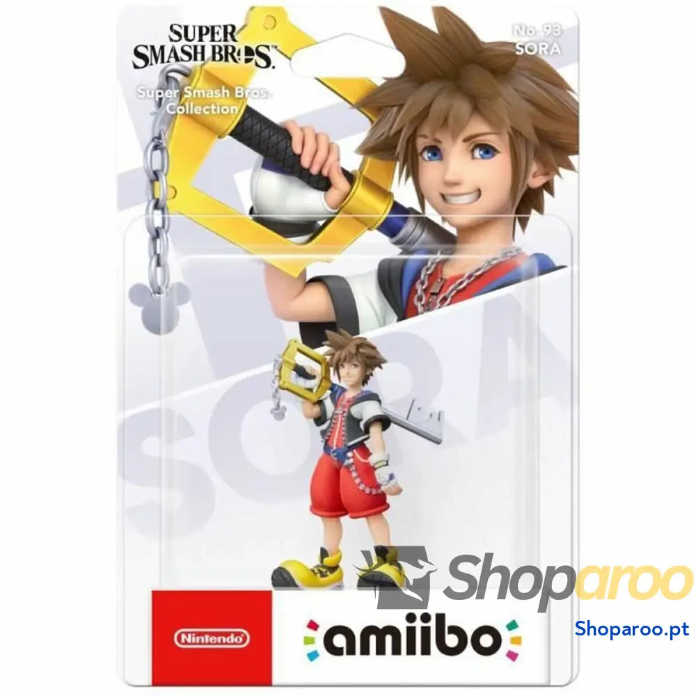Figura colecionável Amiibo Super Smash Bros. Collection NO. 92 - Sora