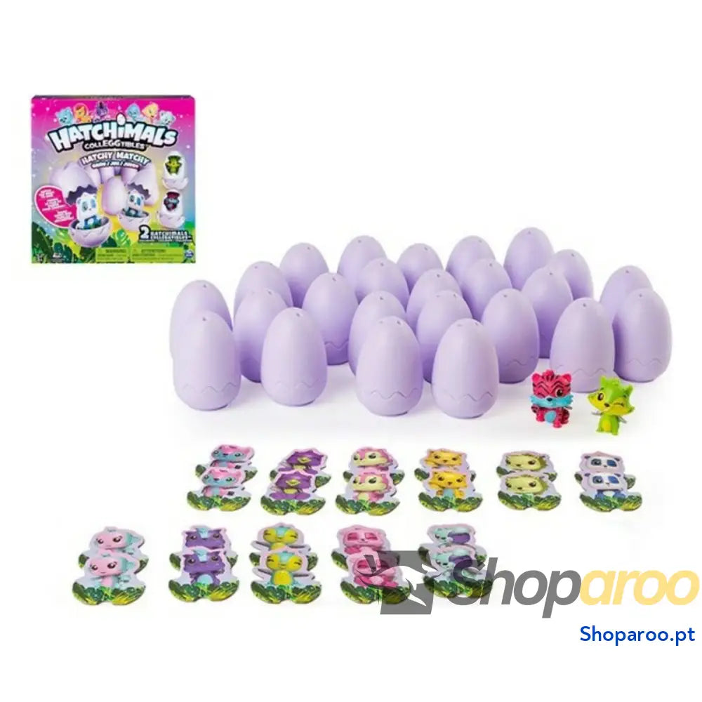 Figura colecionável Hatchimals Hatchy Matchy Bizak 61924602