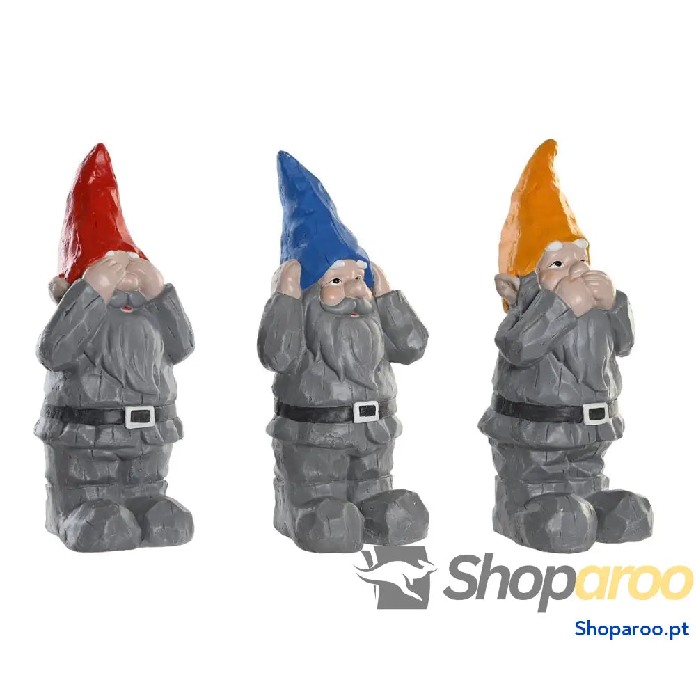 Figura Decorativa DKD Home Decor 25 x 18,3 x 48,2 cm Gnomo Magnésio