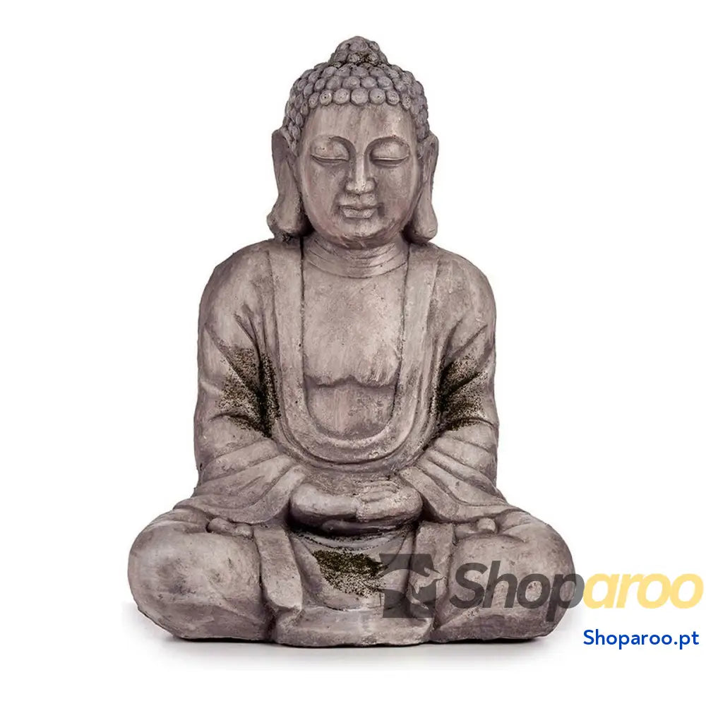 Figura Decorativa para Jardim Ibergarden CC20411 Cinzento Poliresina 25 x 57 x 42,5 cm Buda