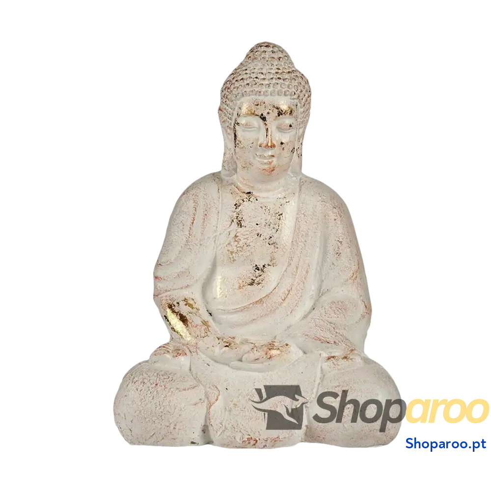 Figura Decorativa para Jardim Ibergarden CC20436 Poliresina Buda 22,5 x 41,5 x 29,5 cm (2 Unidades)