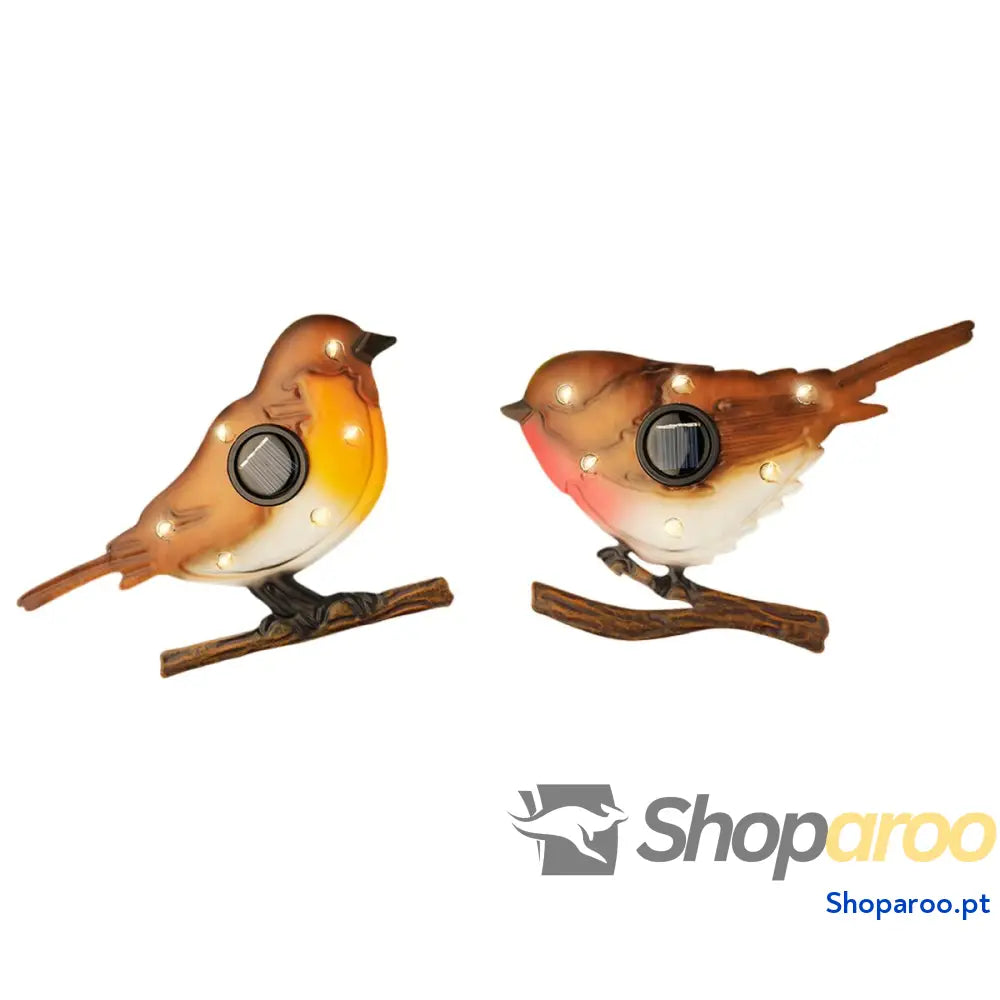 Figura Decorativa para Jardim Lumineo 894881 Metal Ave 18 x 4,5 x 13 cm