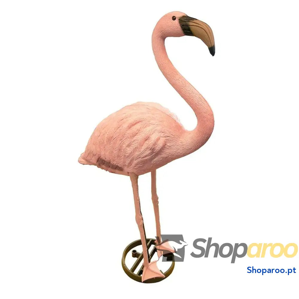 Figura Decorativa para Jardim Ubbink Resina Flamimgo rosa