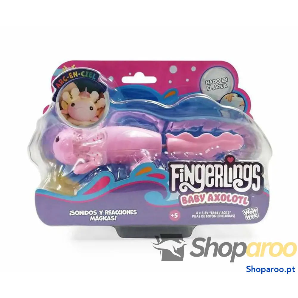 Figuras de Ação Bizak Fingerlings Axolotl