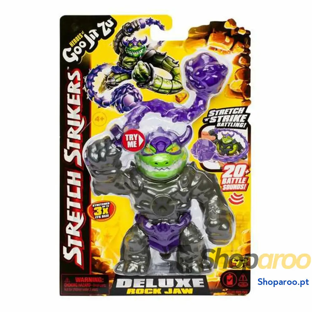 Figuras de Ação Goo Jit Zu  Strecth Strikers Deliuxe 14 cm