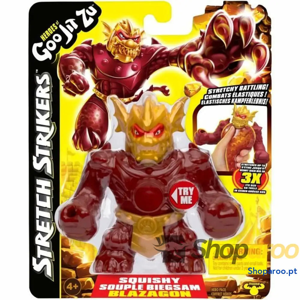 Figuras de Ação Goo Jit Zu Stretch Strikers