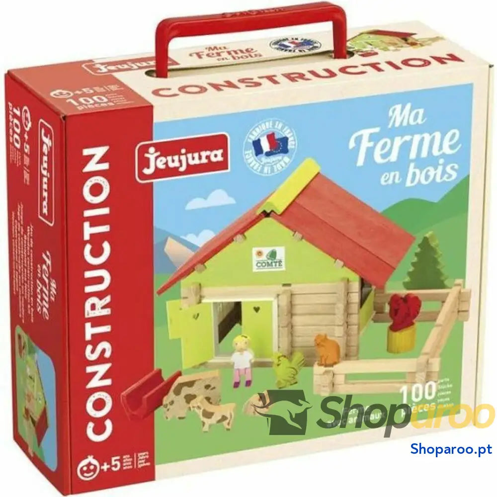 Figuras de Ação Jeujura  Farm With Animals 100 Peças Playset