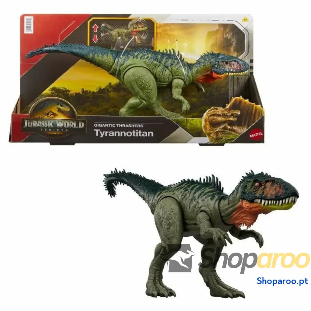 Figuras de Ação Jurassic World TYRANNOTITAN Dinossauros