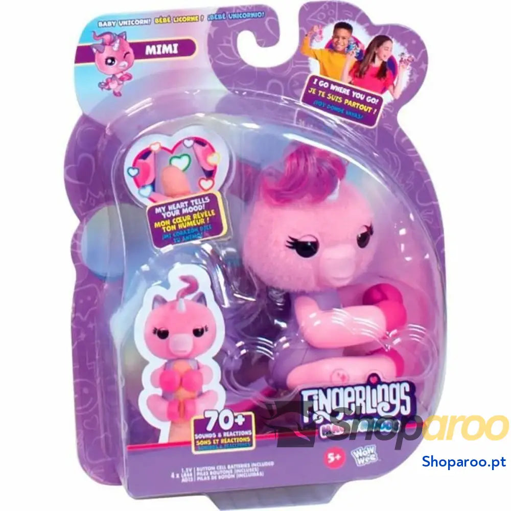 Figuras de Ação Lansay Magic Moods Mimi el unicornio