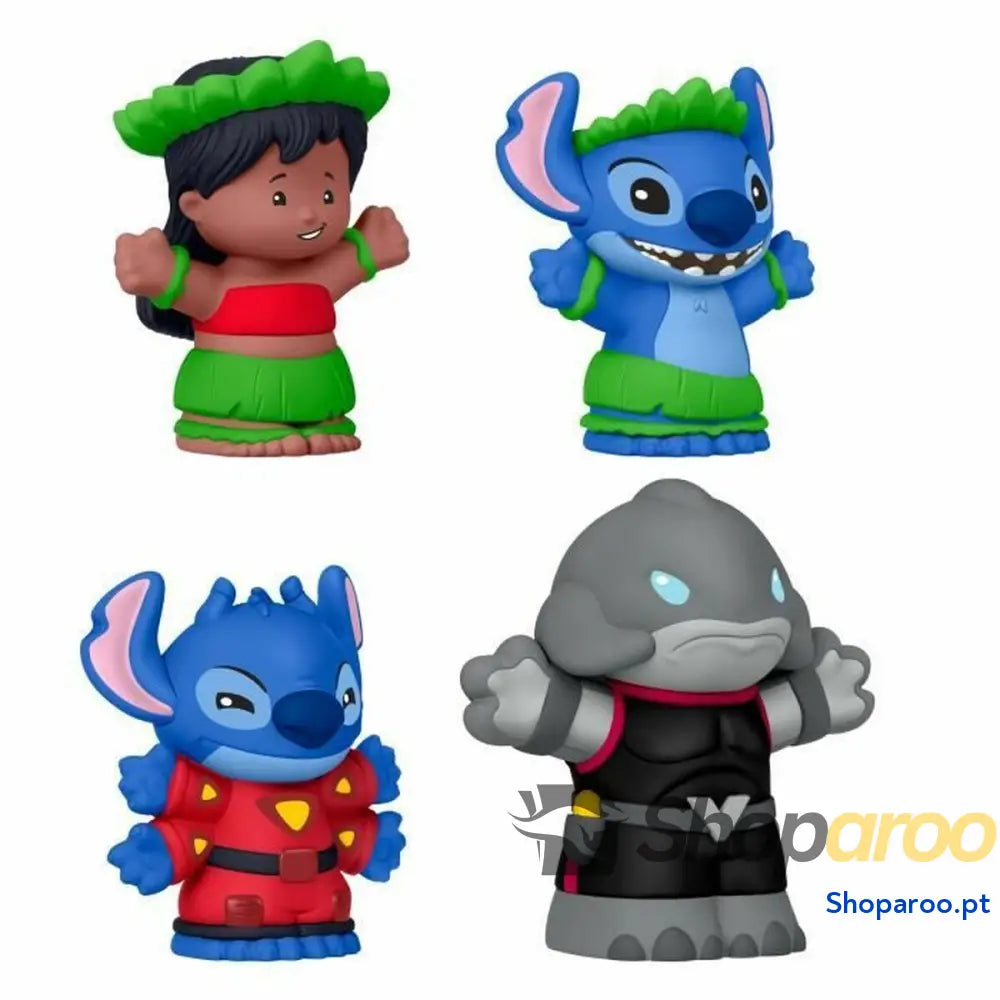 Figuras de Ação LPC LILO Y STITCH 4 Peças