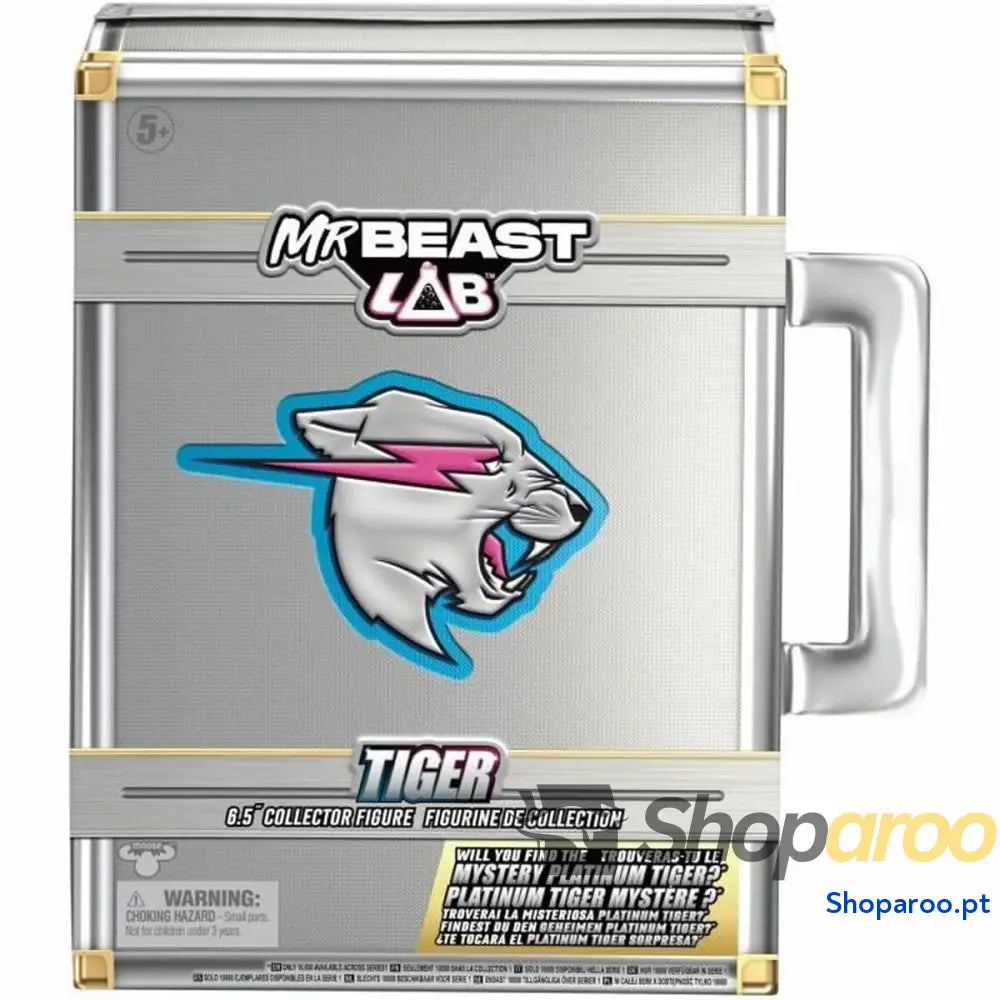 Figuras de Ação Moose Toys Mr. Beast Lab Tiger