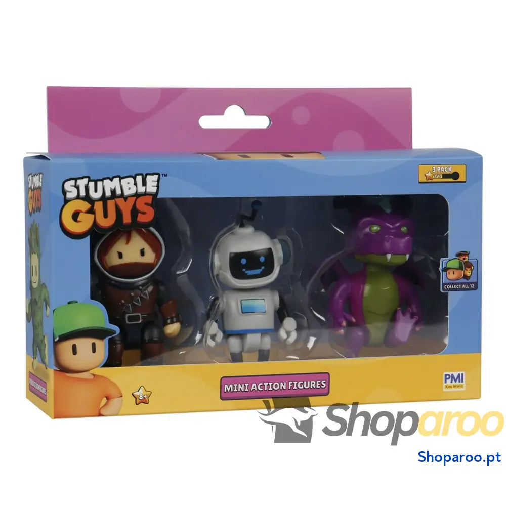 Figuras de Ação PMI Kids World S2 MINI ACTION FIGURES - 3 PACK VER.A