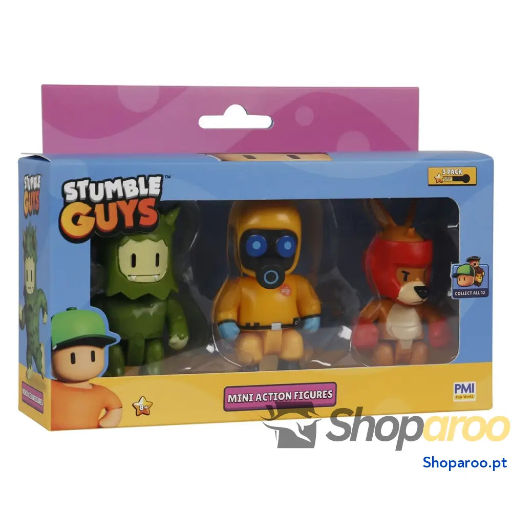 Figuras de Ação PMI Kids World S2 MINI ACTION FIGURES - 3 PACK VER.B