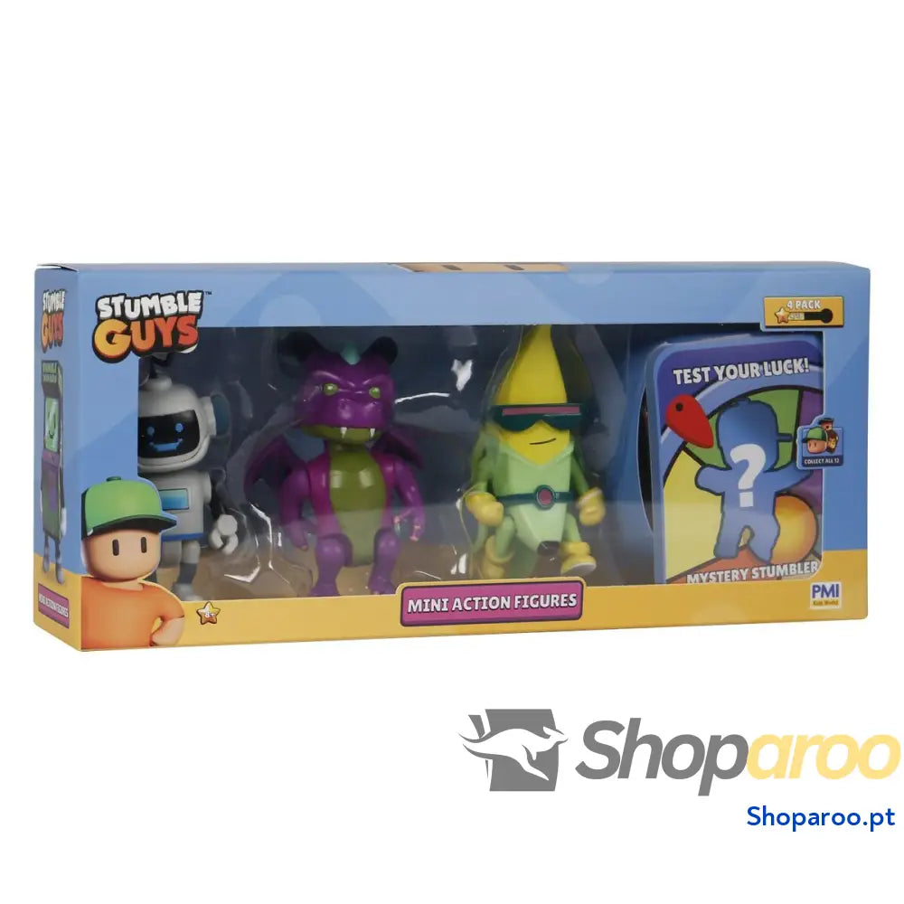 Figuras de Ação PMI Kids World S2 MINI ACTION FIGURES - 4 PACK VER.B