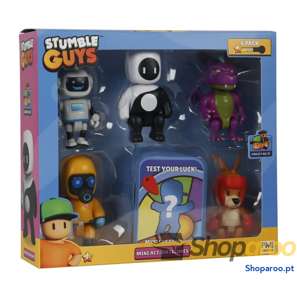 Figuras de Ação PMI Kids World S2 MINI ACTION FIGURES - 6 PACK DELUXE BOX VER.B